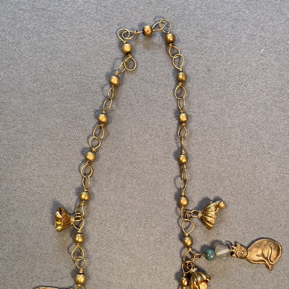 Cat‎ Necklace, Vintage Laurel Birch early work - Picture 5 of 9